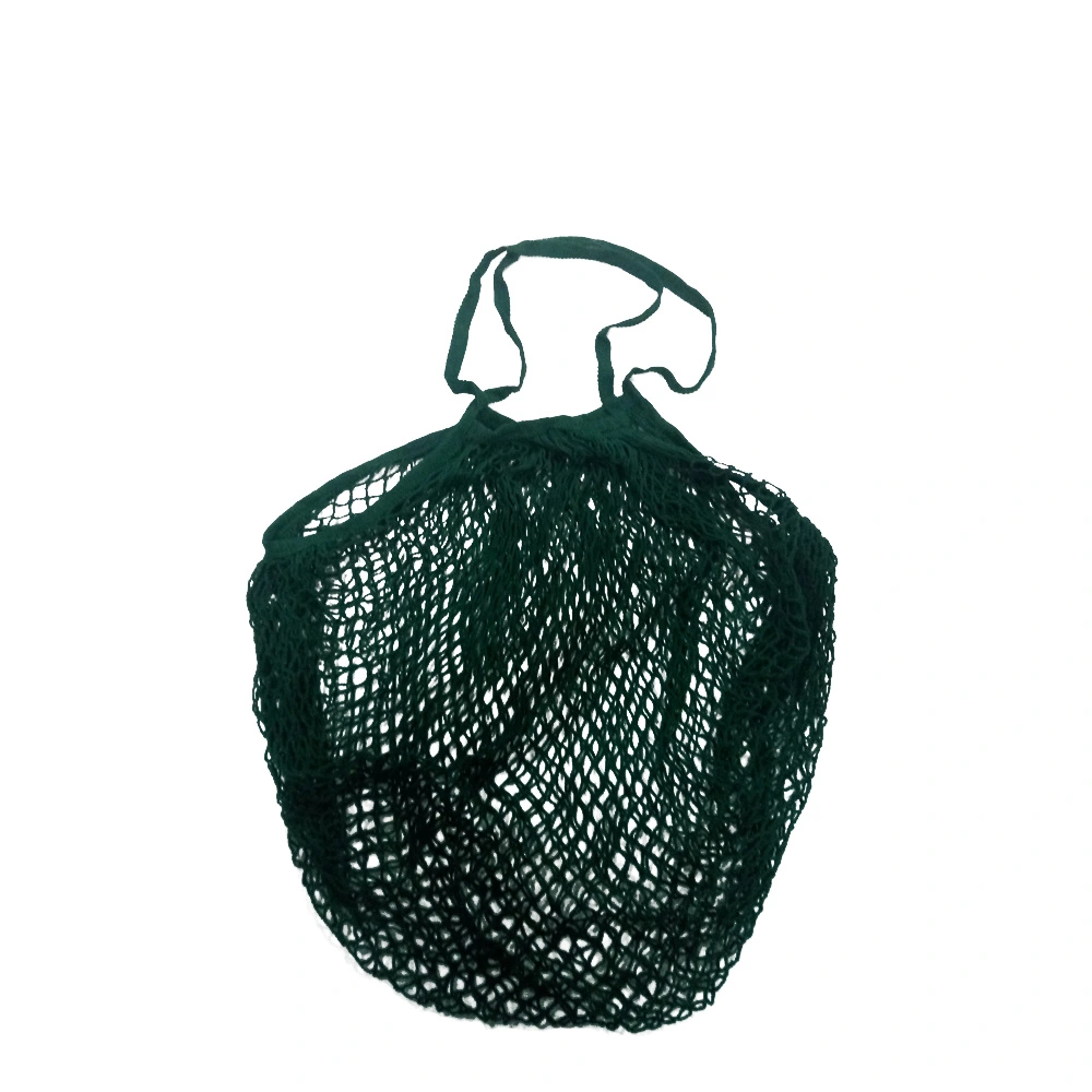 Gots Reusable Organic Cotton String Shopping Bags Eco-Friendly Fruit Vegetable Produce Net Shopping Bag Veggie Bag Mesh Bag