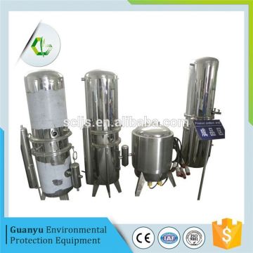 water double for injection water distillation machine