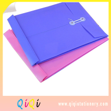string closure plastic envelop document file bag