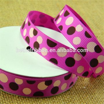 Newest top sell animal prints grosgrain ribbon