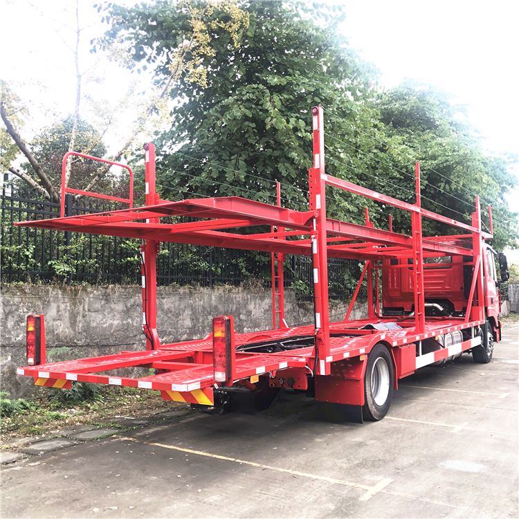 China manufacturer 2 axles 8car capacity car transport/ semitrailer car carrier