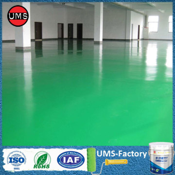 Polyurea coating primer durability for floor