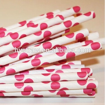 craft paper straws for wedding decoration