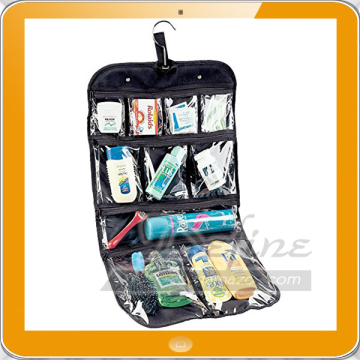 Transparent Clear Makeup Toiletry Organiser Packing Storage Kit