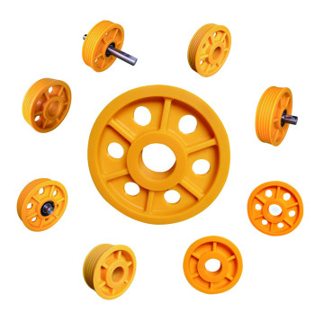 Nylon Pulley Wheels for Elevator Traction Sheaves