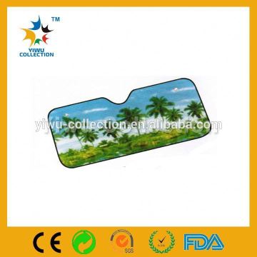 custom car sun visor,high qulity car windshield roller sunshade,pe bubble car cover sunshade