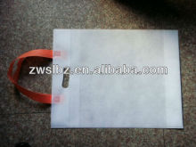 High quality soft loop handle bag LDPE handle bag