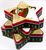 decoration xmas Five-pointed star shaped gift tin box