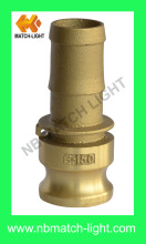 Brass Cam and Groove Male Thread Adapter