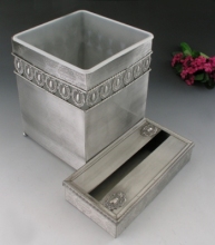 Waste Basket with Tissue Box (NF32089K)