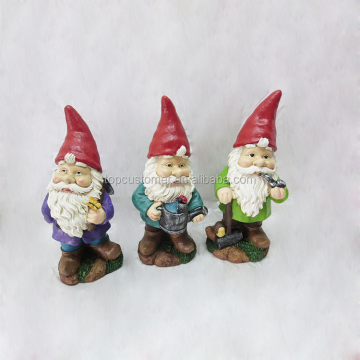 Spring Garden Polyresin Dwarf Statue