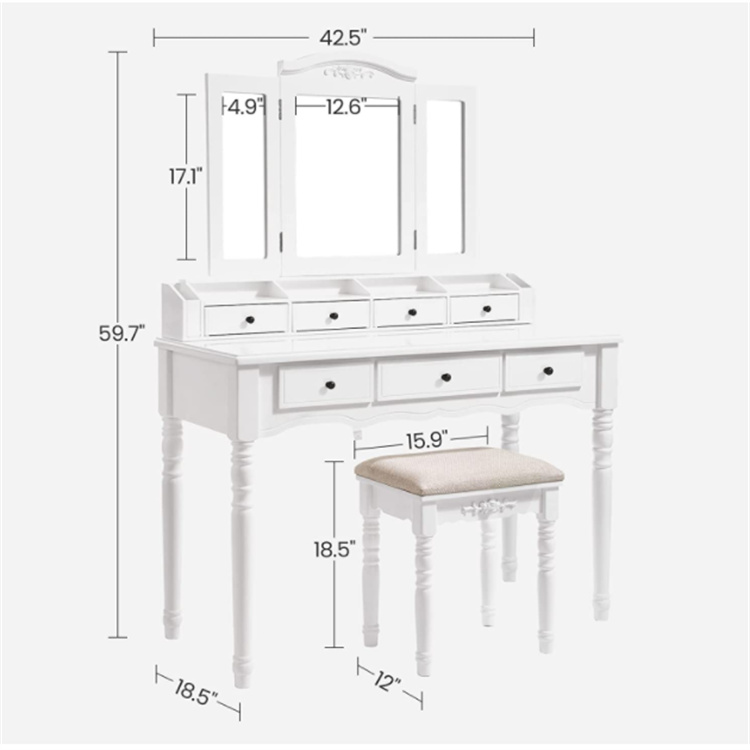 Pine Dressing Table 06