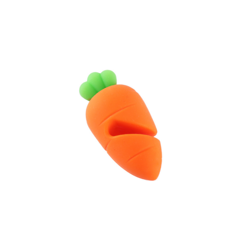 Мультфильм морковь силиконовые разливы подтяжки крышки крышки
