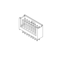 2,54mm Pitch Dual Row 180 ° Wafer AW2549V-2XNP