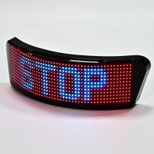Customized LED Safety Alert Screen for Motorbike and Bicycle Helmets