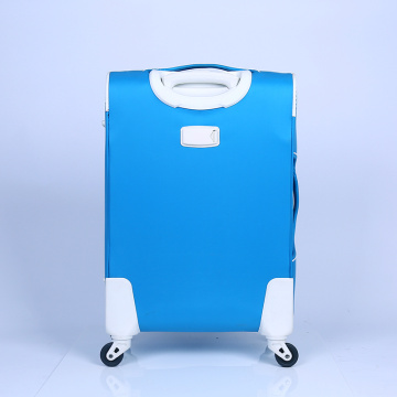fashion style soft rolling waterproof fabric luggage trolley