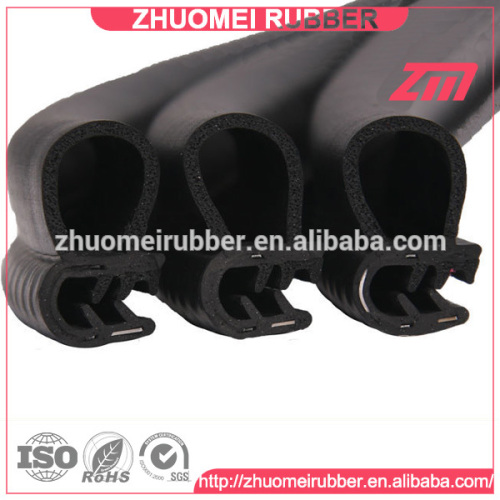 Car rubber door edge strip