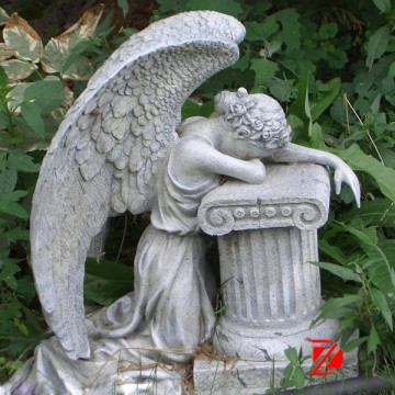 Weeping angel statues