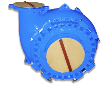 Centrifugal dredging pump gravel and sand impeller