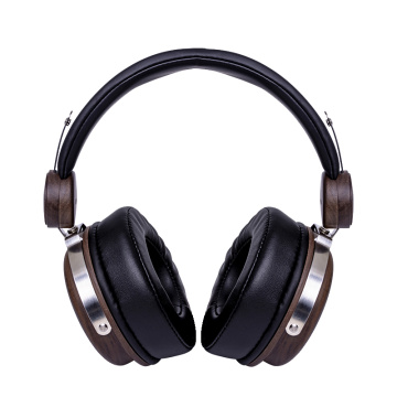 Casque d&#39;écouteur de bruit stéréo en bois HiFi 50 mm