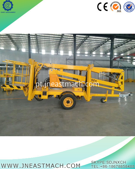Elevador de lança dobrável Folding Boom Lift