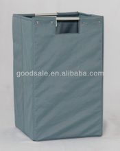 Alum folding laundry basket