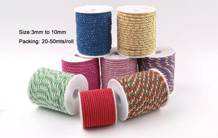 Factory Directly Sell Fashionable Twisted Rope