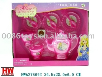 various plastic tea set toys