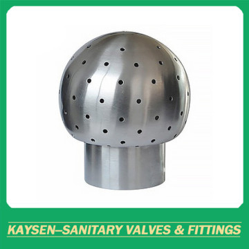 SS304 Sanitary cleaning ball bolted Fixed