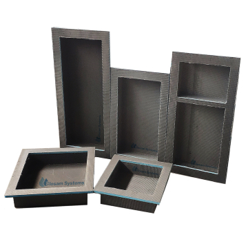 Waterproofing Easy Installation XPS Shower Niche with Shelf