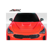 Madly Fiber Glass Stinger Hood for Kia Stinger GTS Look Hood for Kia Stinger Bonnet 2018-2023 Year