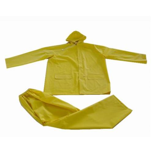 Pvc Polyester Rainsuit Set