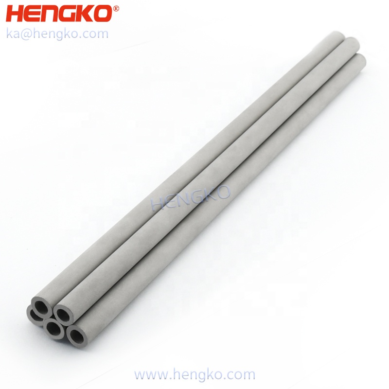 Medical Sanitary Food Grade seamless porous sintered metal Stainless Steel Capillary Pipe Tube Piping-Corrosion resistance