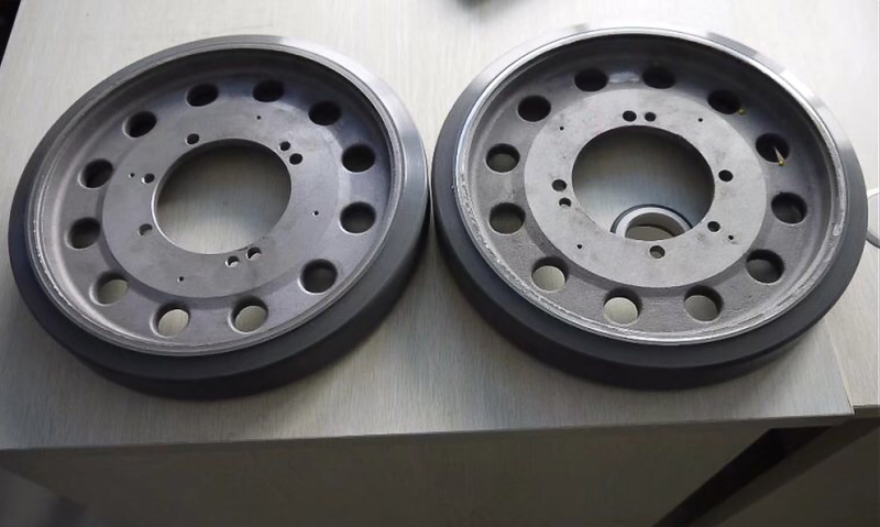 Custom Casting Solid Polyurethane Urethane Wheels