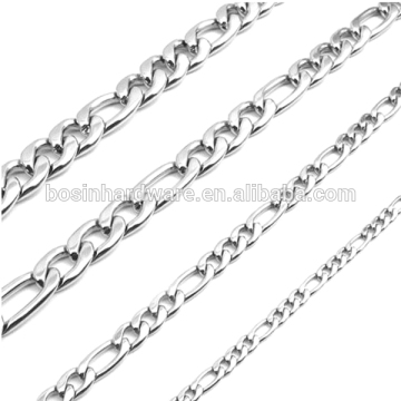Fashion High Quality Metal Figaro Curb Chain