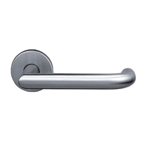 Tube Door Lever Handle Sets with Round Rosette