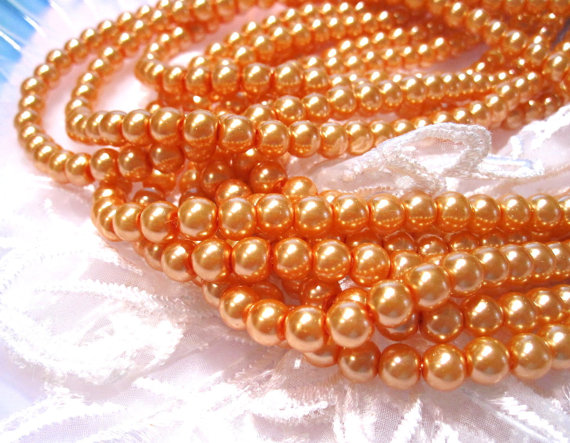 Glass Pearl Beads