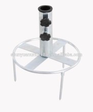 Lawn use Steel parasol base with three feets
