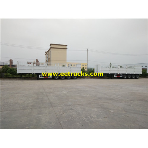 50 Ton Bulk Cargo Transport Truck Trailers