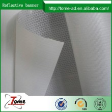 white 1.35*50m honeycomb reflective flex banner for printing