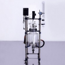 High Efficiency explosion-proof 10l jacketed glass reactor