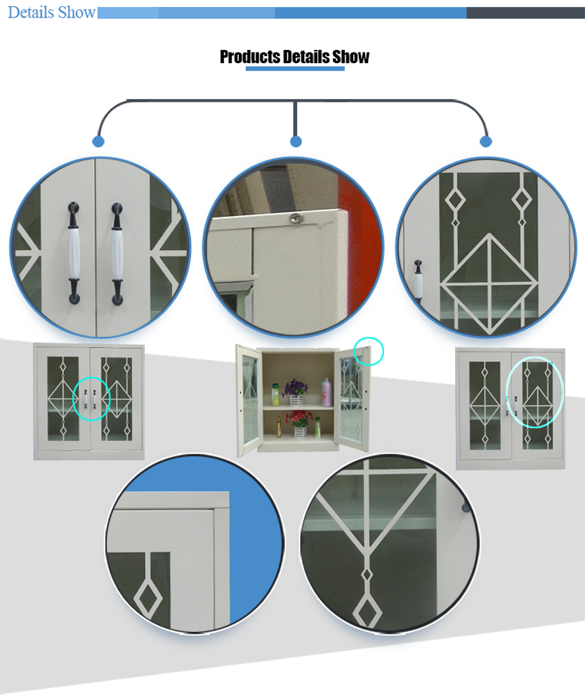 double door steel cabinet 