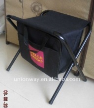 beach lounge chairs with cooler