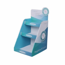 APEX Wholesale Light Blue Standing Paper Display
