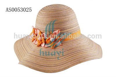 Wholesale Summer Straw Floppy Hat For Lady