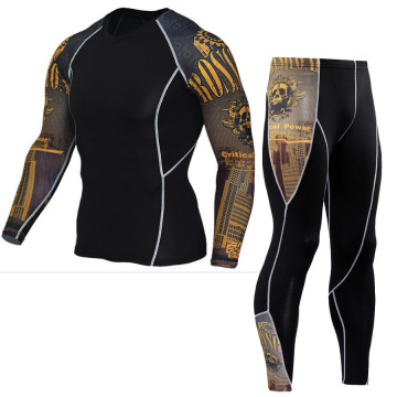 mens compression tights base layer Set