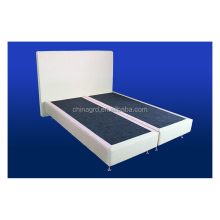 Solid Wood Queen Size Platform Bed Set with Adjustable Base