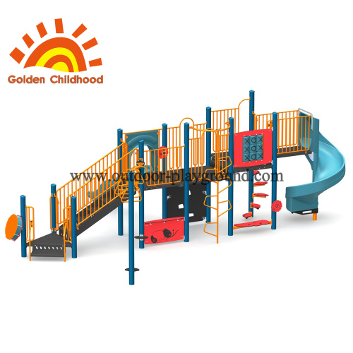 Simple Steel Slide Equipment For Children