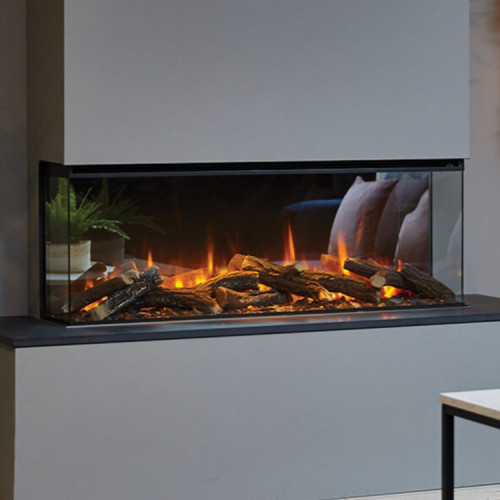 0.8cm 64color APP 3D electric atomizing fireplace
