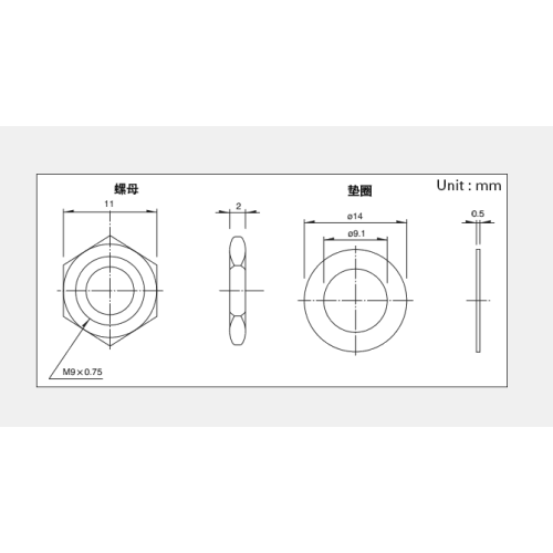 Potentiometer putar siri Rk09l